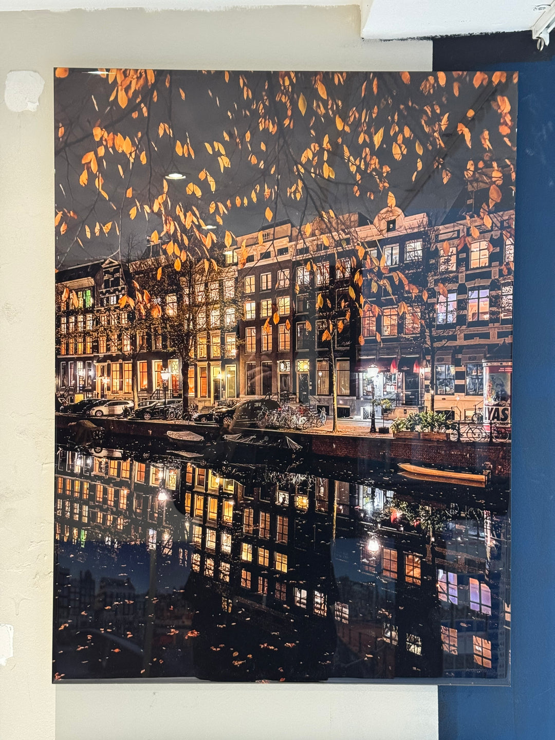 GALLERY SALE - Autumn Night Reflection Premium Glossy 60x80cm