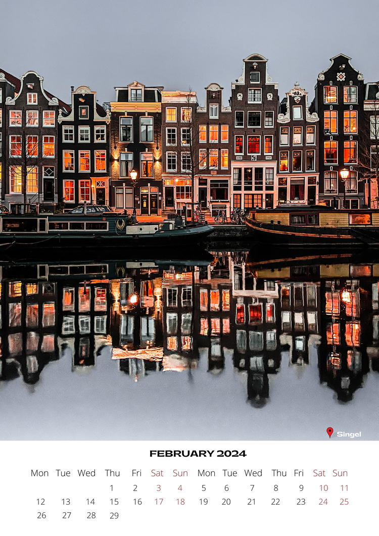 Amsterdam 2024 Calendar