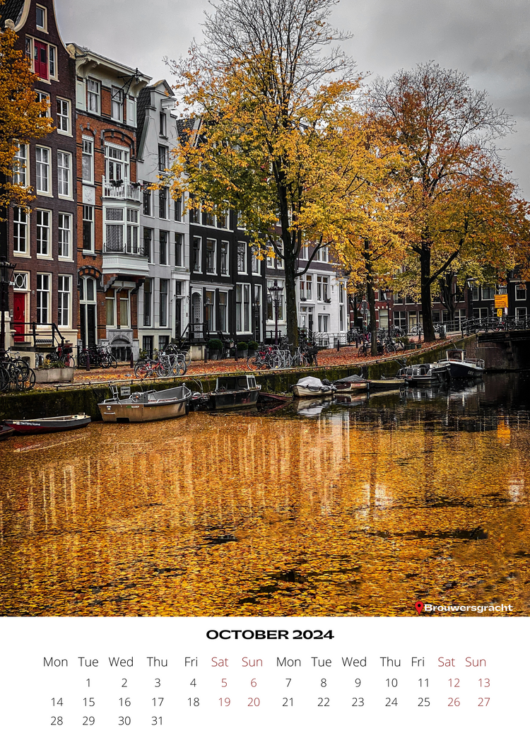 Amsterdam 2024 Calendar