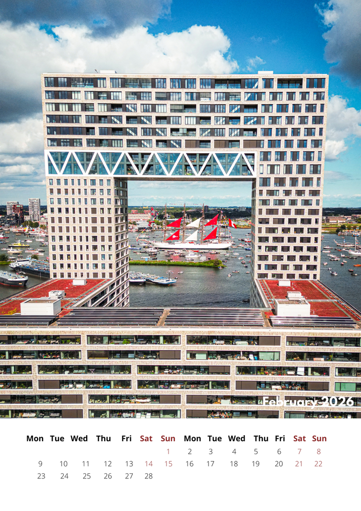 Amsterdam 2026 Calendar - FREE WORLDWIDE SHIPPING