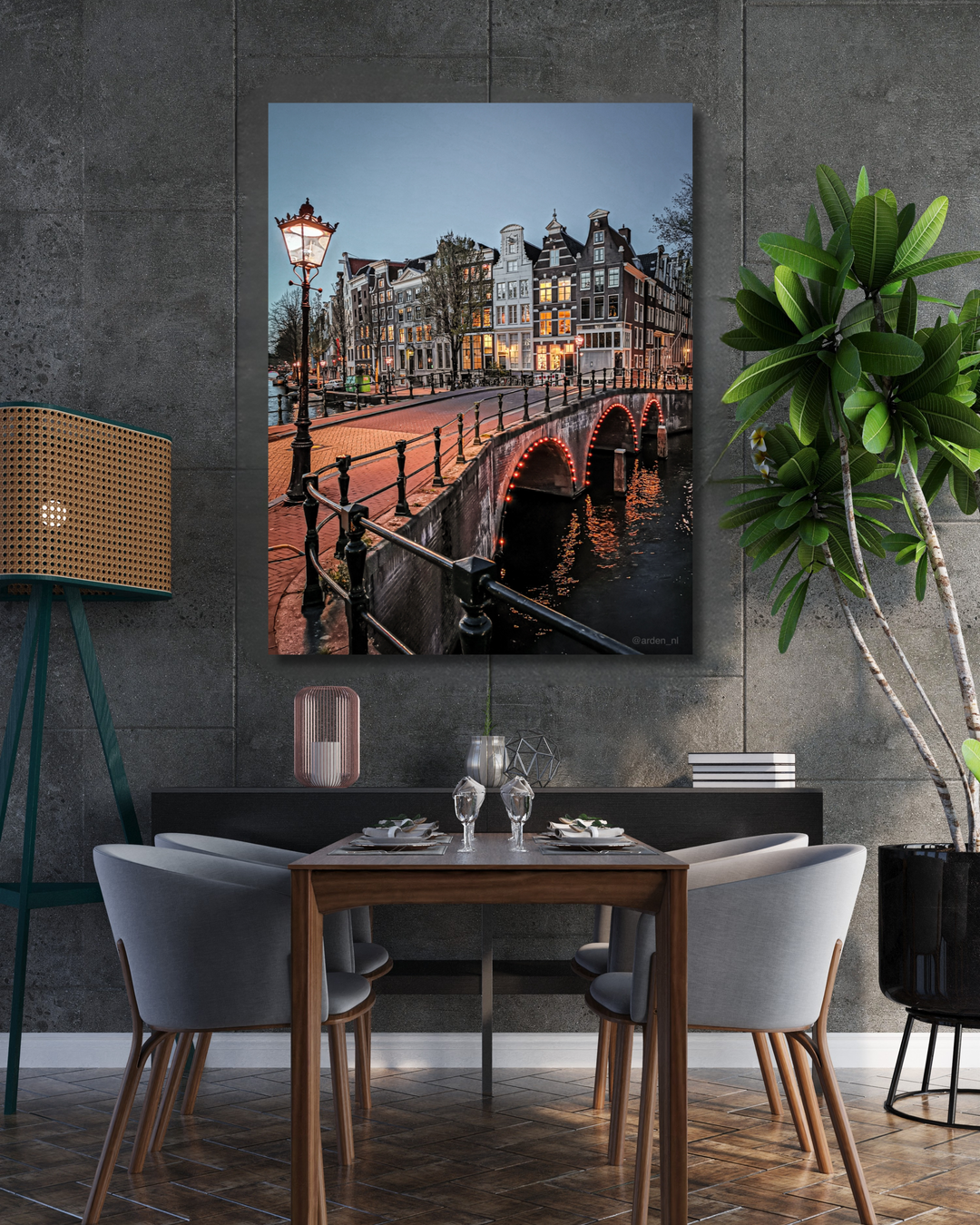 Limited edition Amsterdam Fine Art Premium Glossy Print by Arden Art Gallery