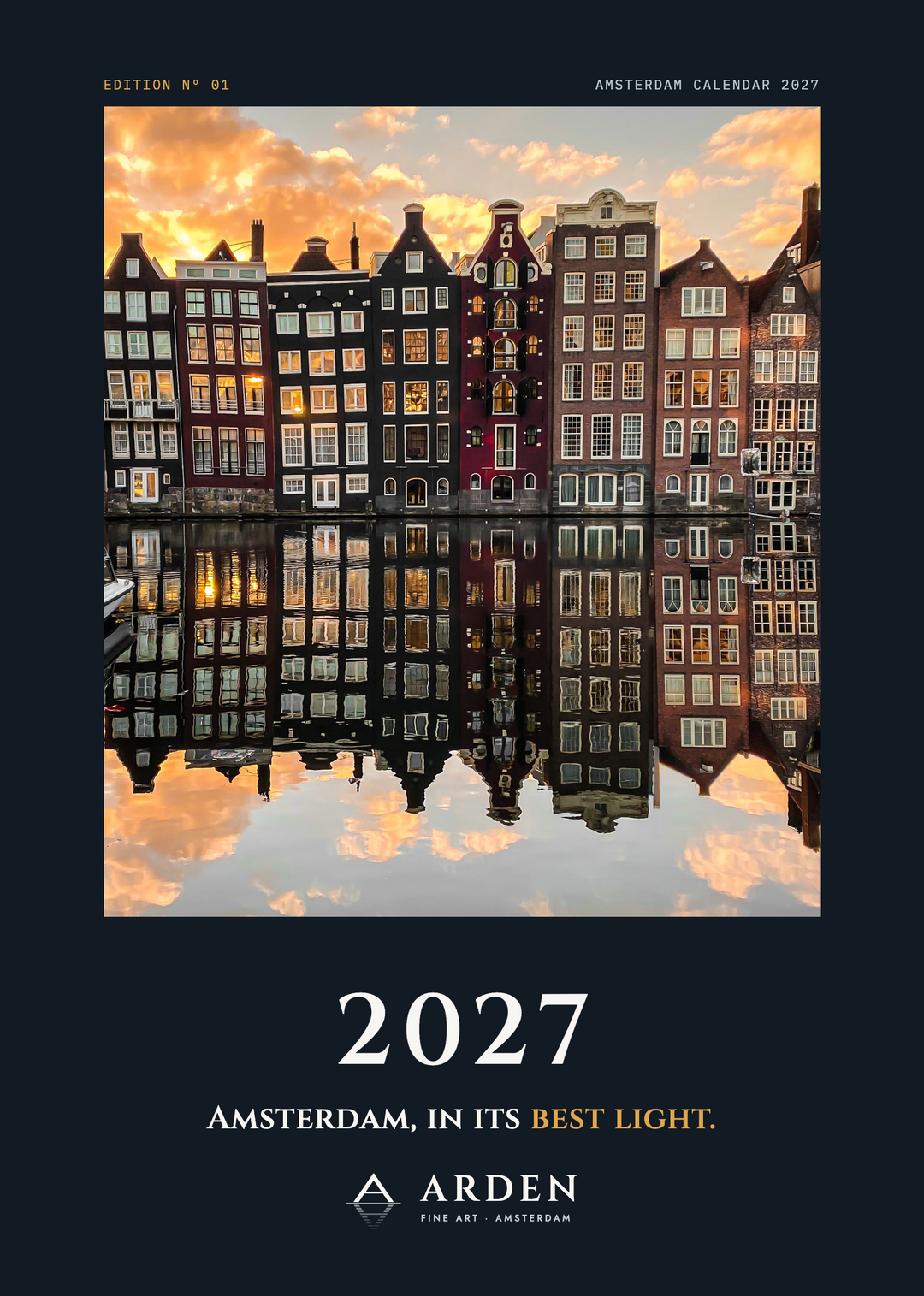 Amsterdam 2027 Calendar - FREE WORLDWIDE SHIPPING