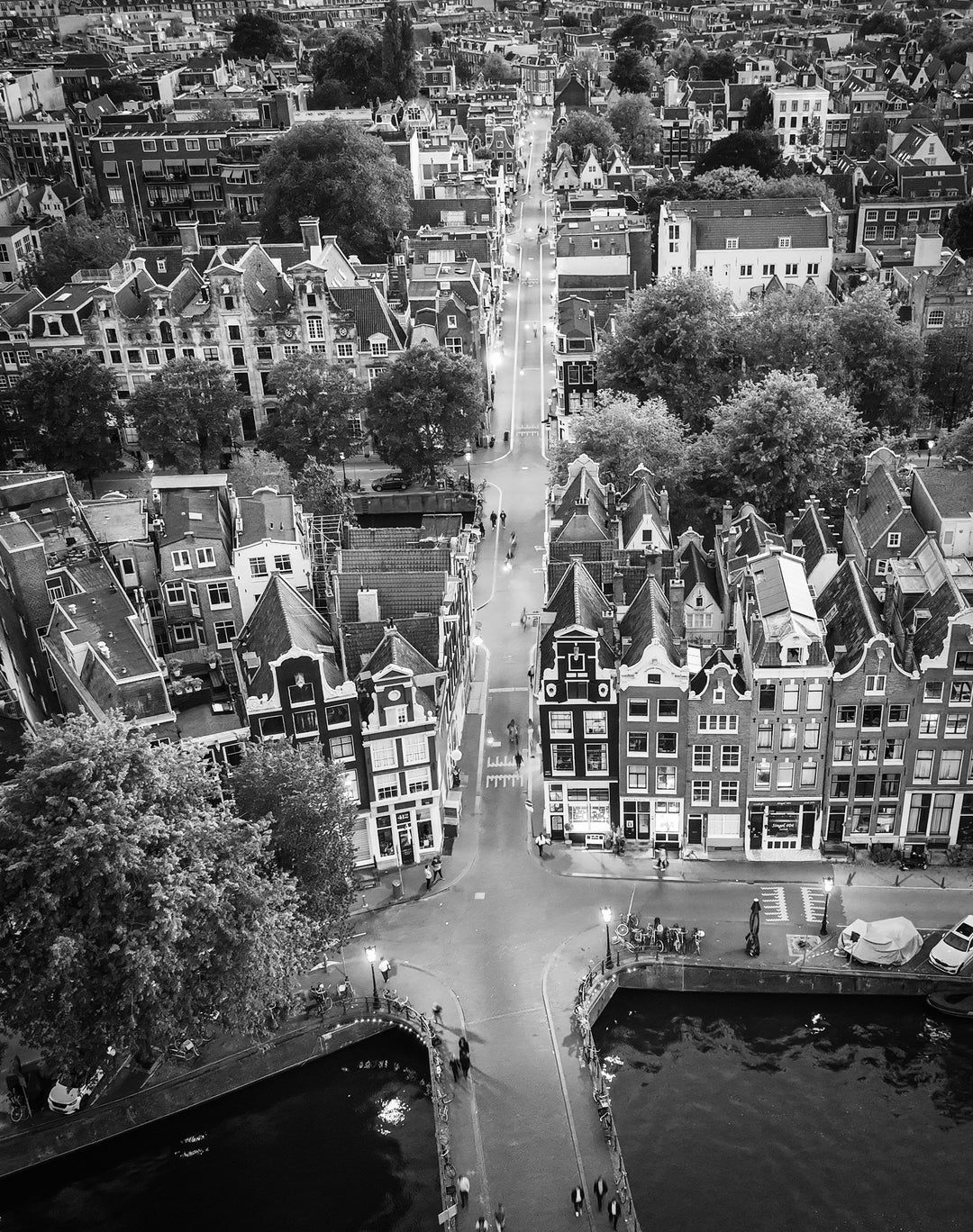 Floating Above Amsterdam