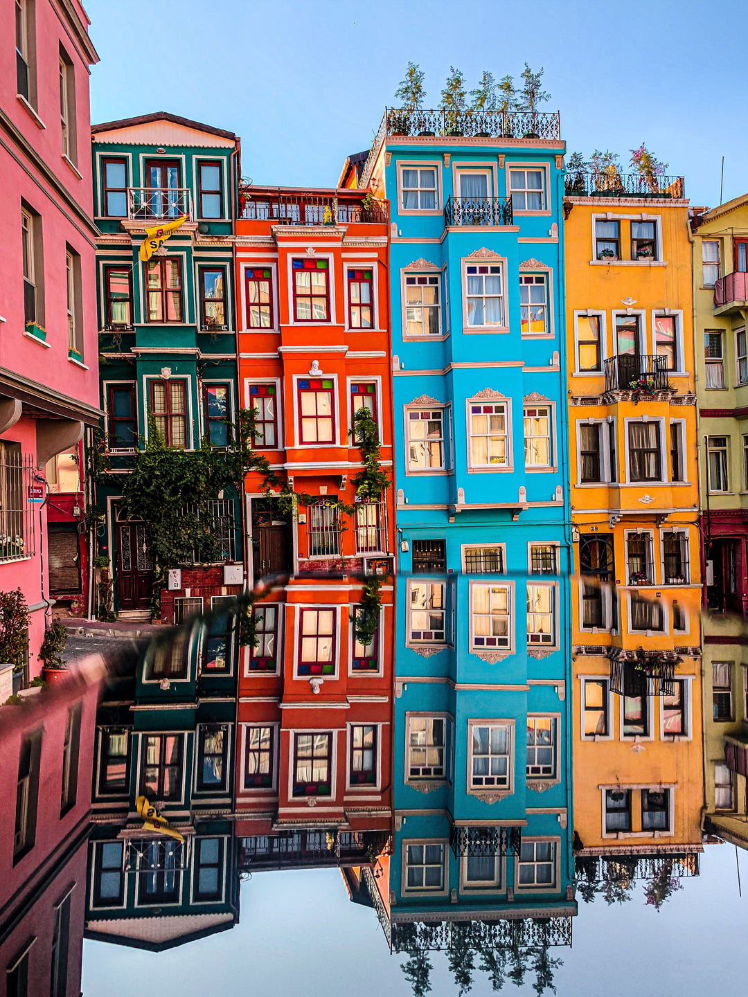 Istanbul Balat Reflections