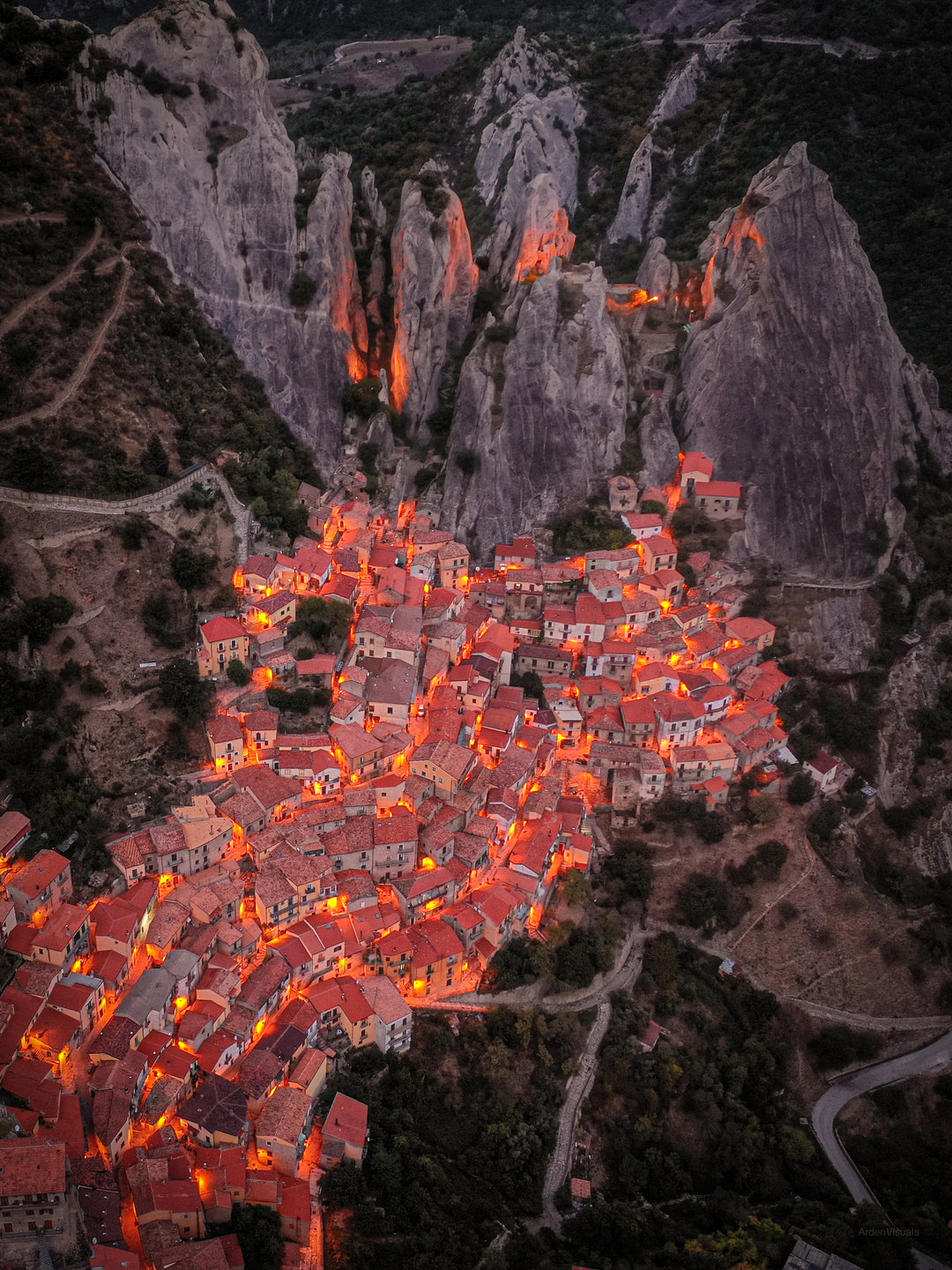 Lava Village Italy