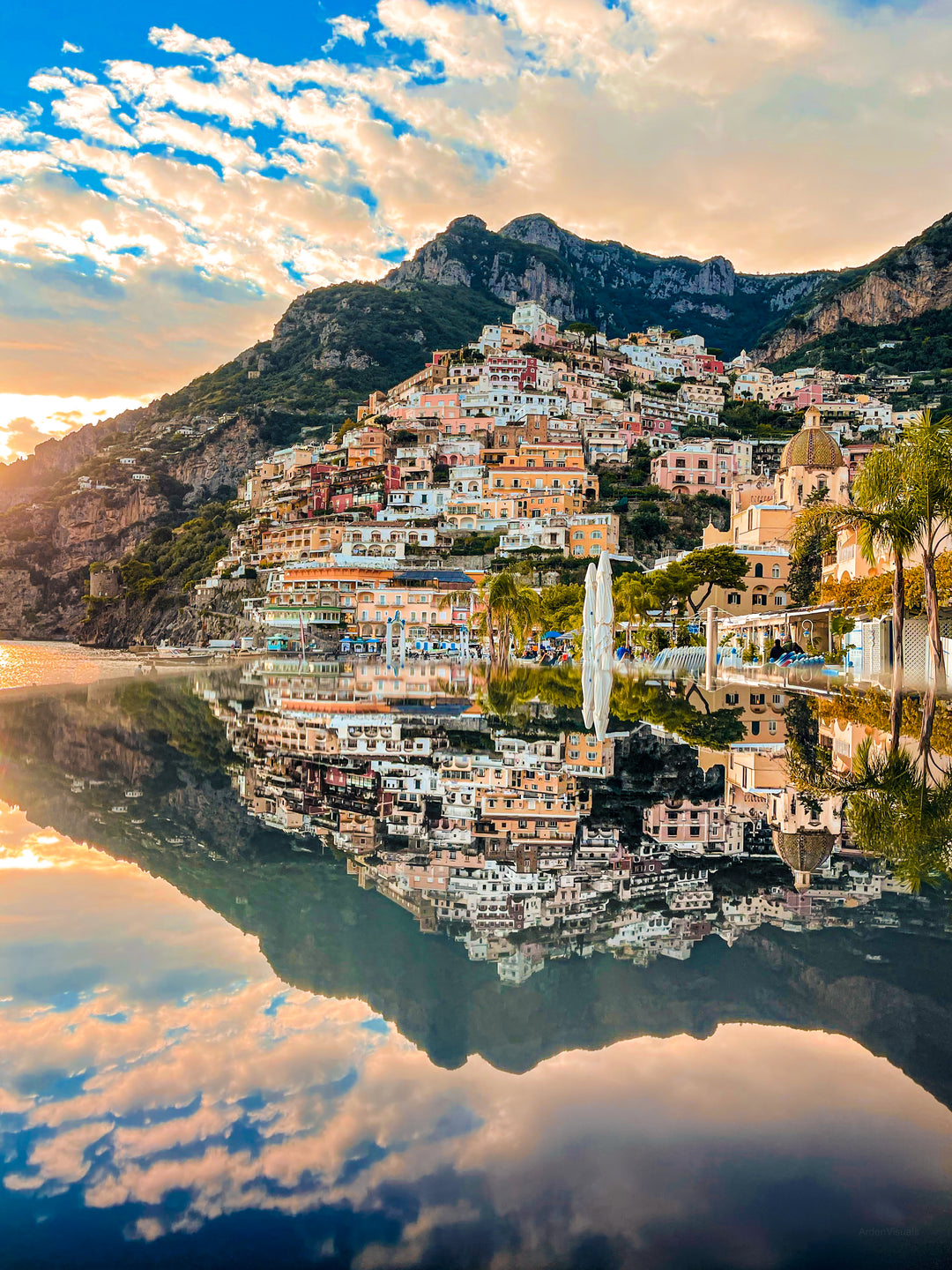 Positano Reflections