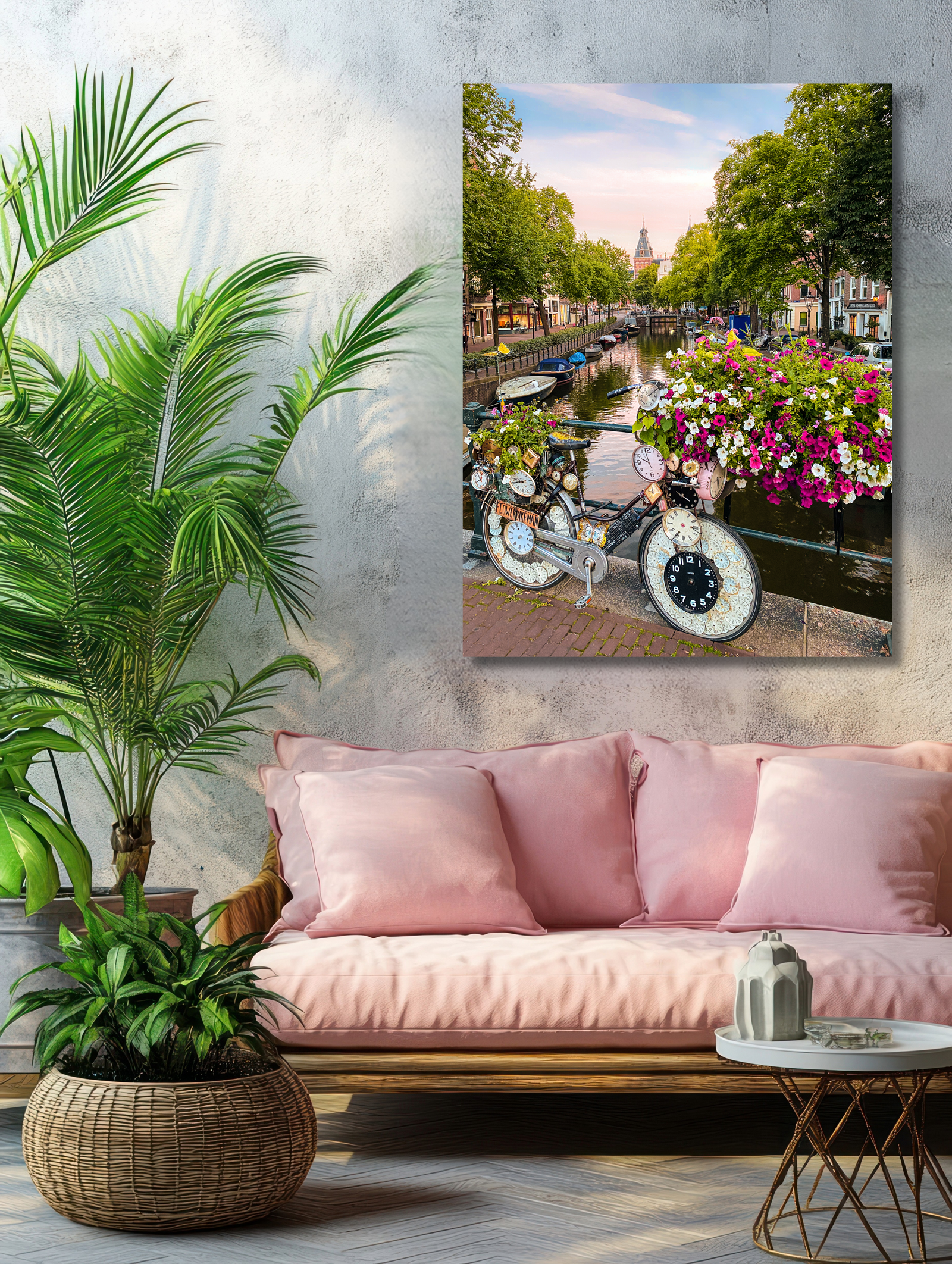 Limited edition Amsterdam Premium Glossy Fine Art Print by Arden Art Gallery