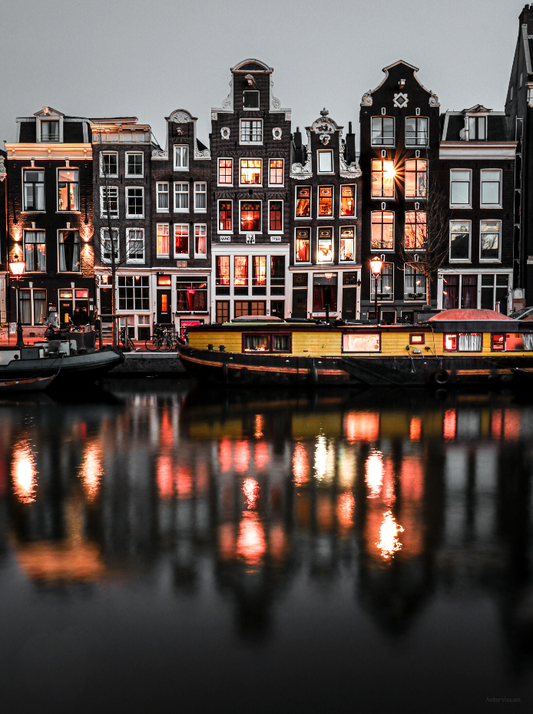 Dreamy Canals of Amsterdam
