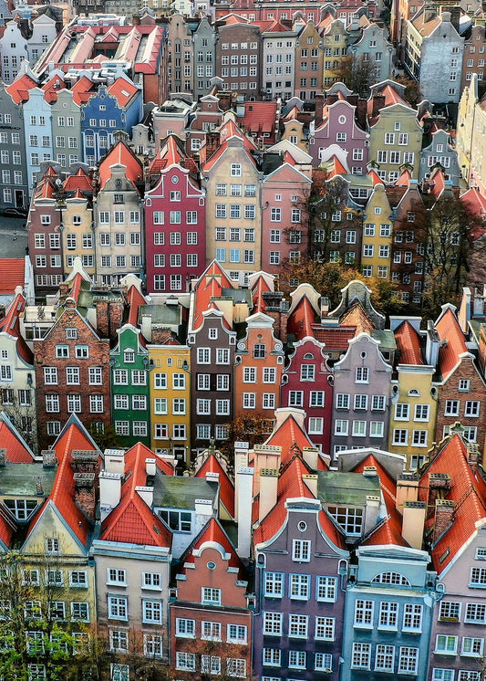 Colorful Puzzle & 1 Art Print